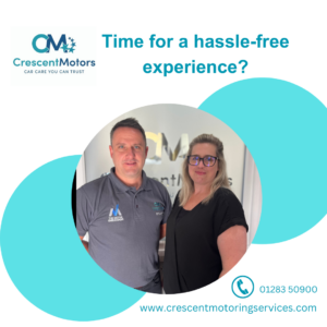 A hassle-free experience at Crescent Motoring Services in Burton, qualified mechanics in Burton.