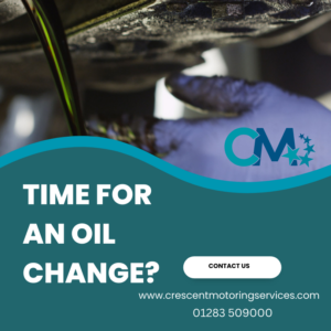 Changing your car’s oil filter, Crescent Motoring Services