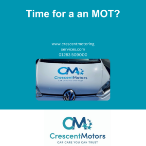 Is your MOT due? Call Crescent Motoring Services in Burton, experienced car technicians