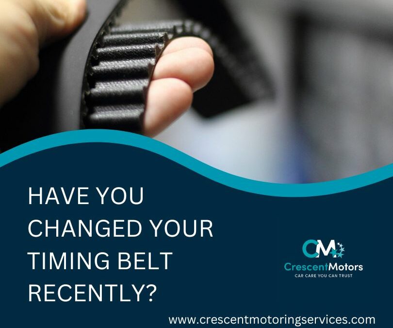 Don’t Overlook Your Timing Belt!